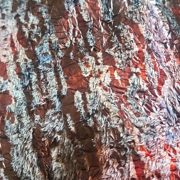 Crinkle Embossed Chenille Car Coat - Picture 10 of 12